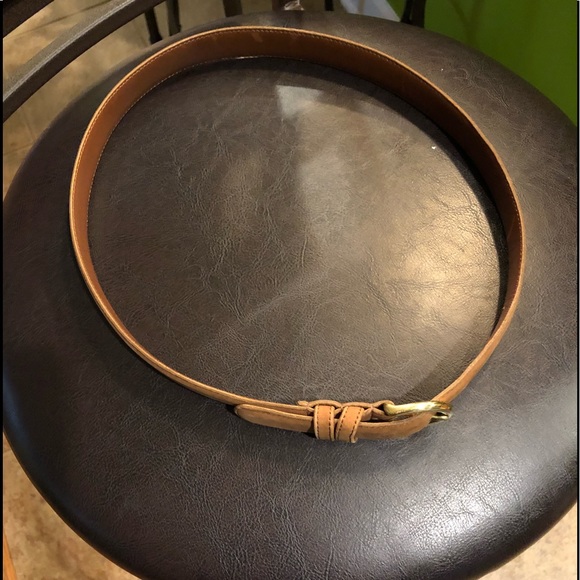 Coach belt. Chestnut color. - Picture 1 of 3